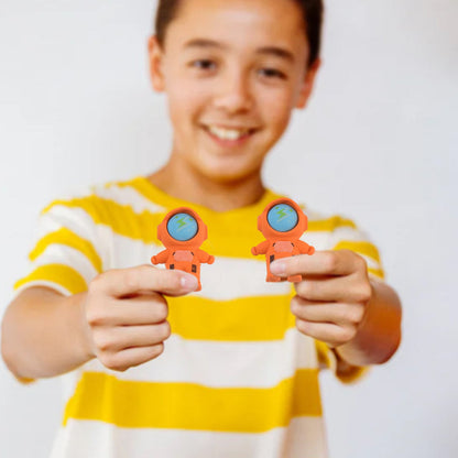 Cutest Astronaut Space Look Pencil Erasers (1 Pc) Wukusy