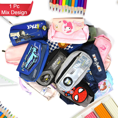 Mix Design Pouch  Stylish And Versatile Storage Bag (1pc) Wukusy