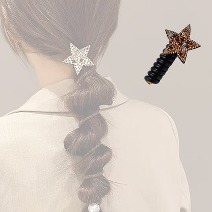 Colourful Telephone Wire Hairbands (1 Pc  Mix Design) Wukusy