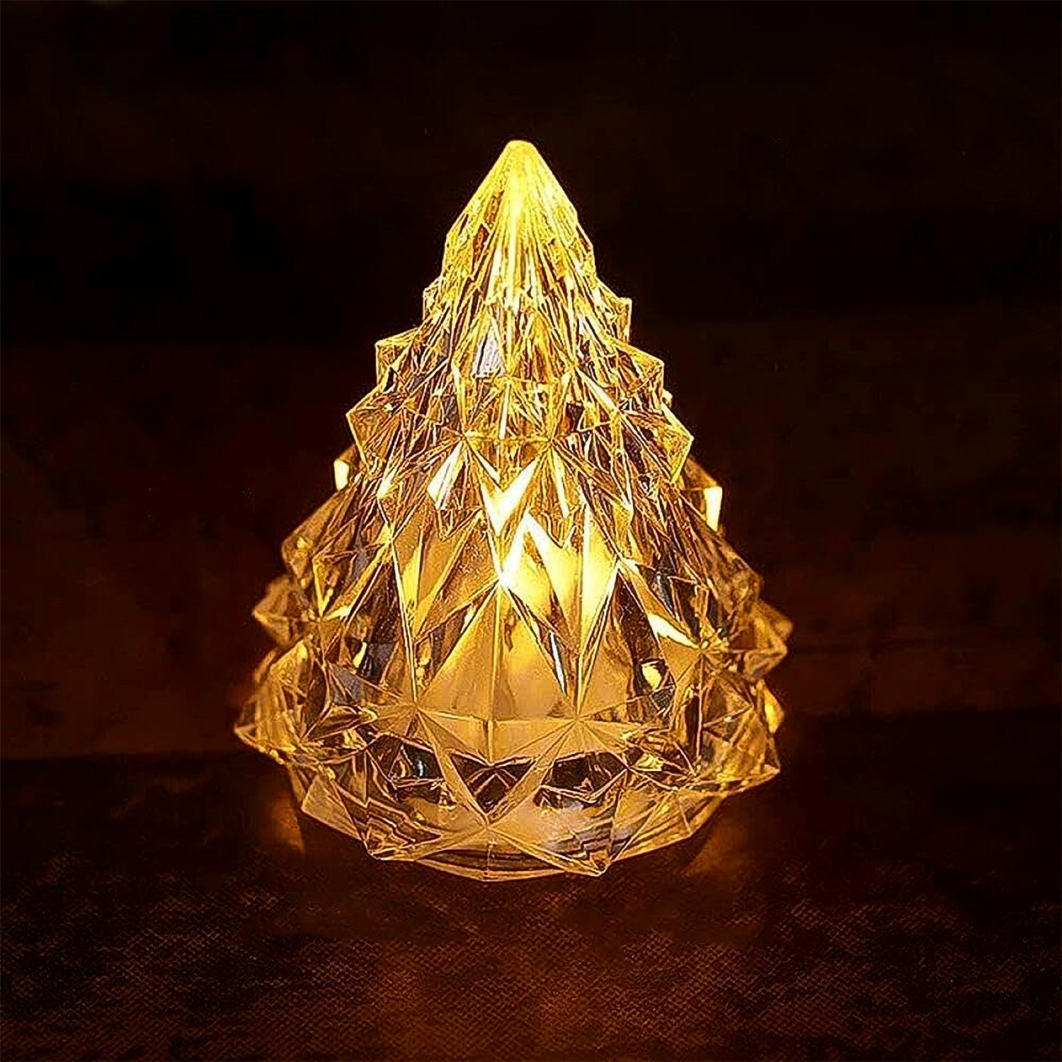 Iceberg  Pyramid Candlelight Tea Light (1 Pc) Wukusy
