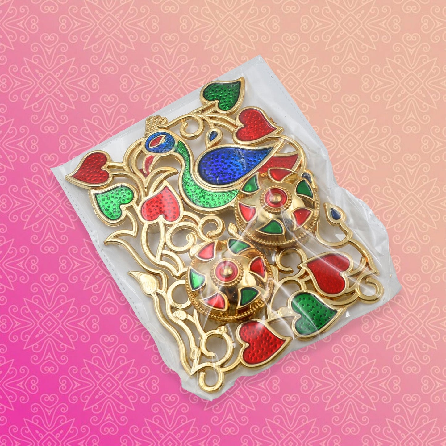 5997 Designer Rakhi Mere Bhaiya With Roli Tikka Peacock Designe Square Plate For Kumkum Thali Holder Pooja Return Gift Brotherbhaibhabhisisterfamily Rakhi For Rakshabandhan Wukusy