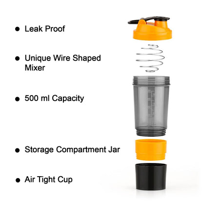 Gym Shaker Bottle  Shakers For Protein Shake Wukusy