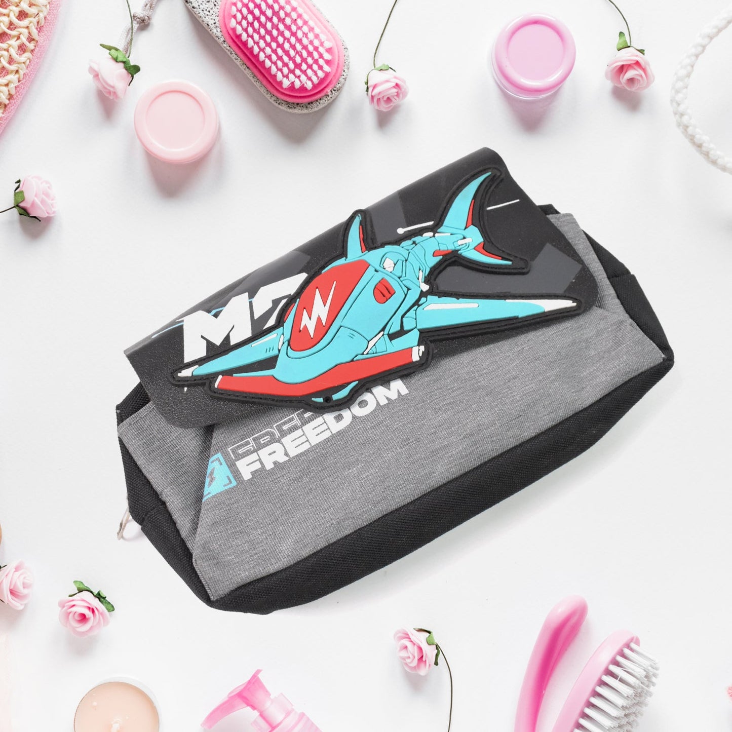 Pencil Pouch With Zipper (1 Pc  2 Compartment ) Wukusy