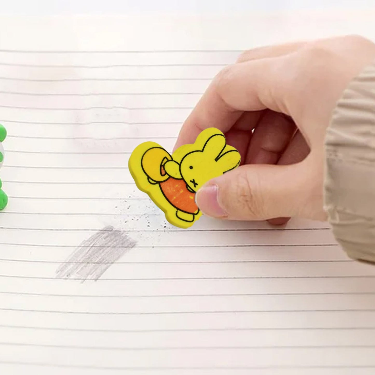 Cartoon Design Eraser (1 Pc  Mix Design) Wukusy