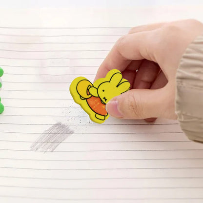 Cartoon Design Eraser (1 Pc  Mix Design) Wukusy