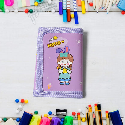 17526 Stationery Set For Girls And Boys  Kids Return Gift - 7 In 1 School Items For Kids-pencils Eraser Sharpener Pouch Pencil Extender  Birthday Gift Idea Stationary Kit Set For School Kids (Pack Of 7 Pcs Set) Wukusy