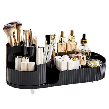 Multi Compartment Cosmetic Make Up Organizer Dressing Table (1 Pc  Mix Color) Wukusy