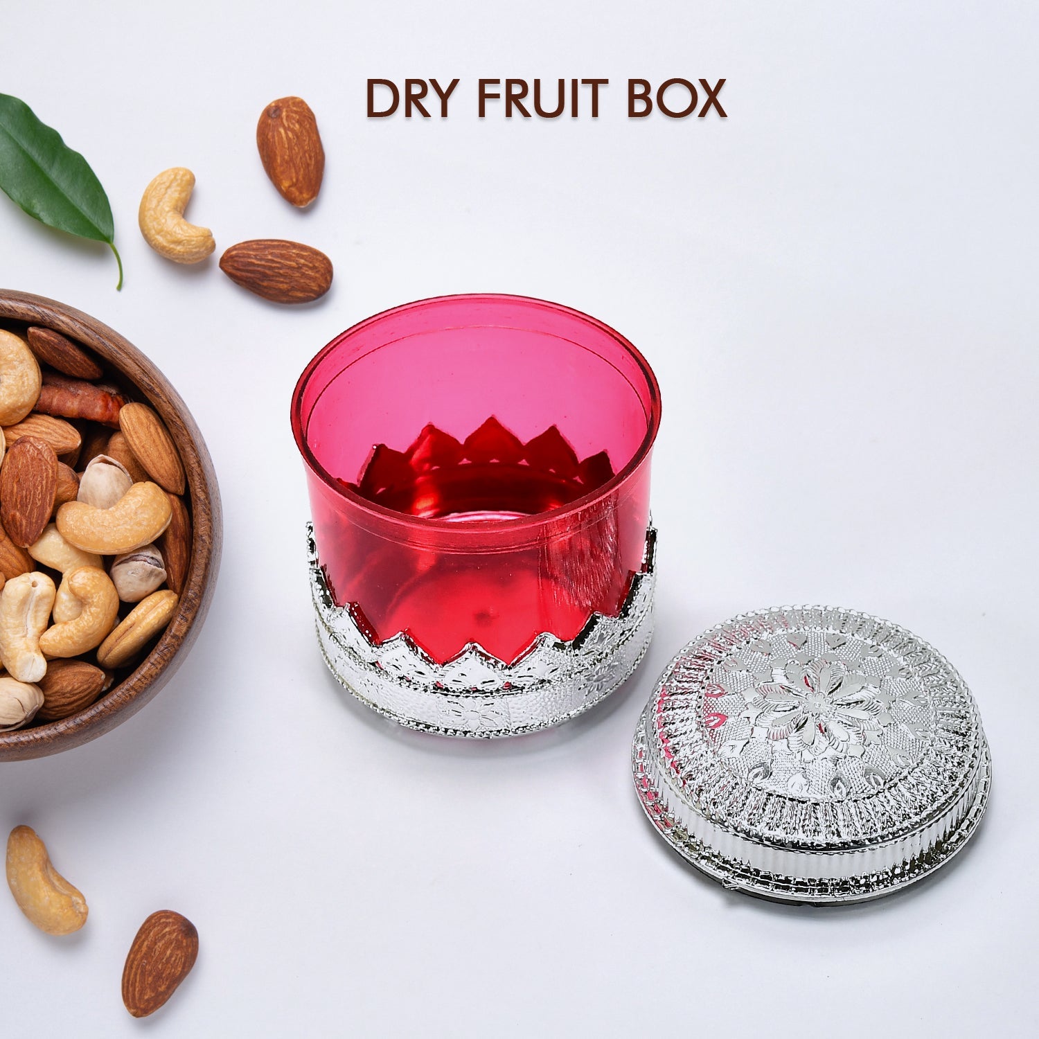 5203 Diamond Design Dryfruit Storage Container Or Storage Box Wukusy