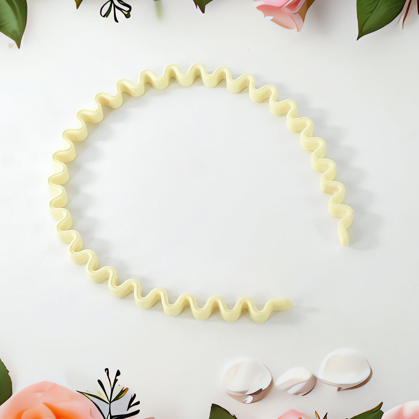 Plastic Simple Headbands Comb Headbands Hairbands (1 Pc) Wukusy