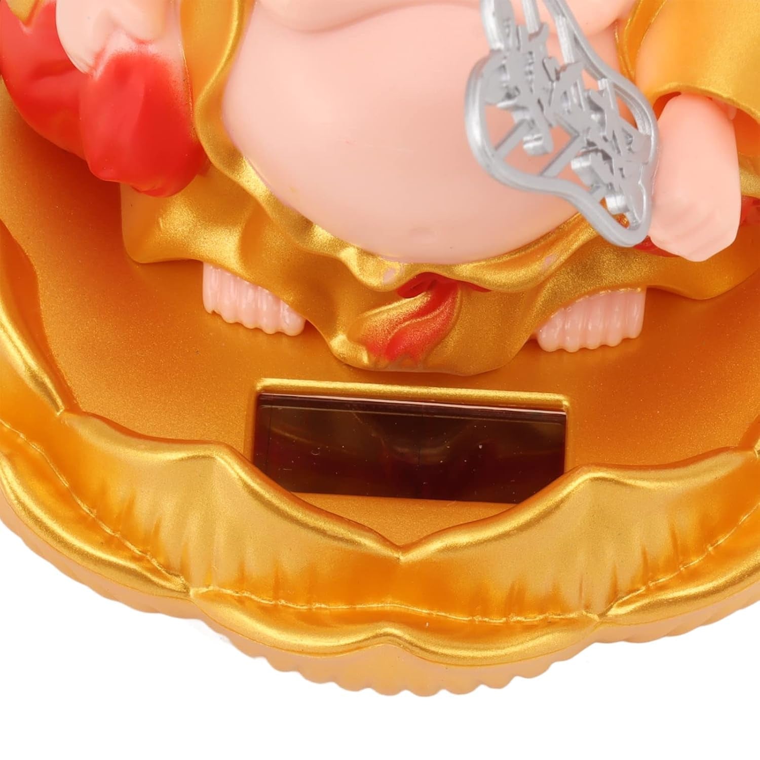 Solar Power Moving Buddha Car Ornament (1 Pc) Wukusy