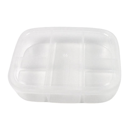 Plastic 5- Compartment Excellent Container Reusable Lunch Box (1 Pc) Wukusy