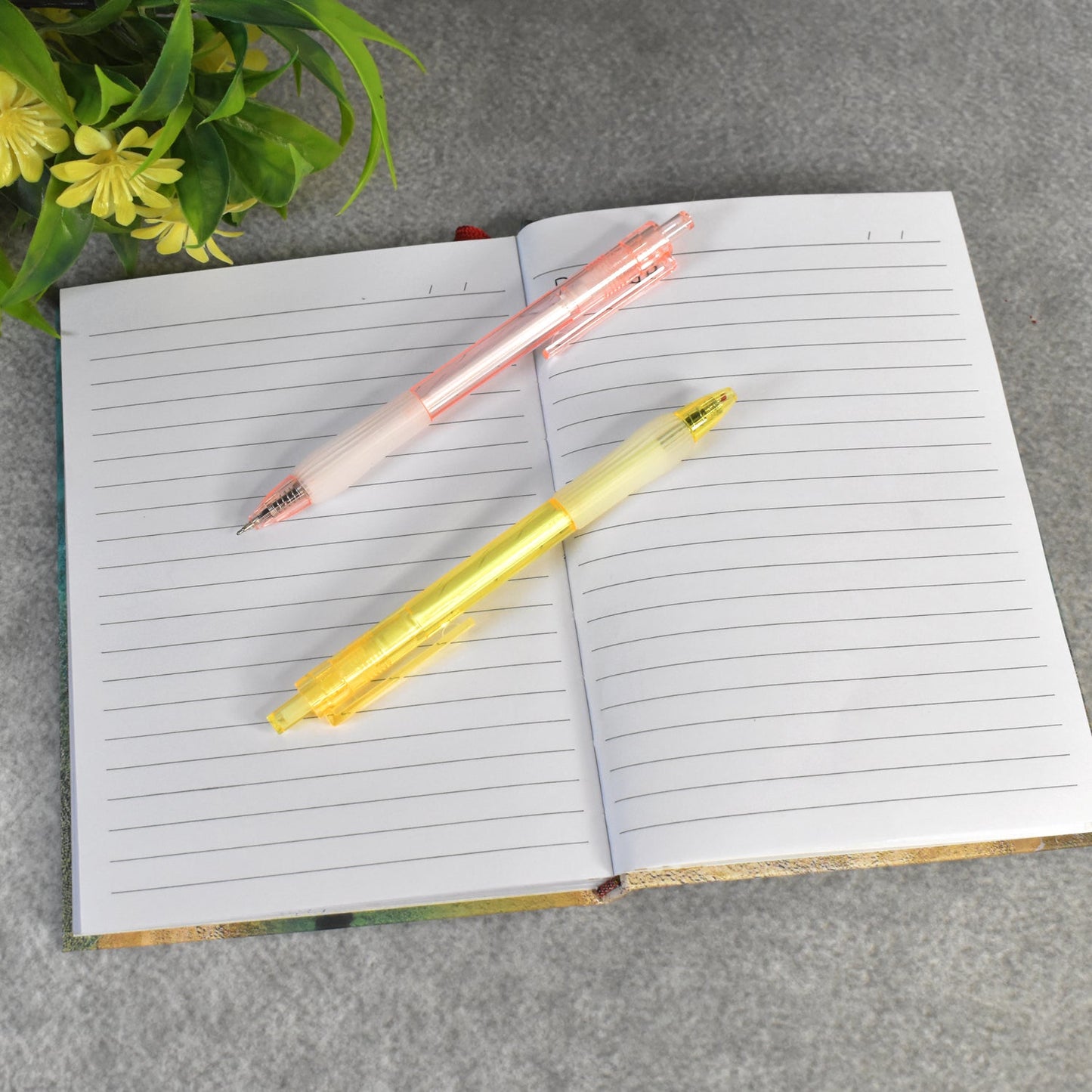 Lightweight Ball Point Pen Smooth Writing Black Ball Pens (2 Pc Set) Wukusy