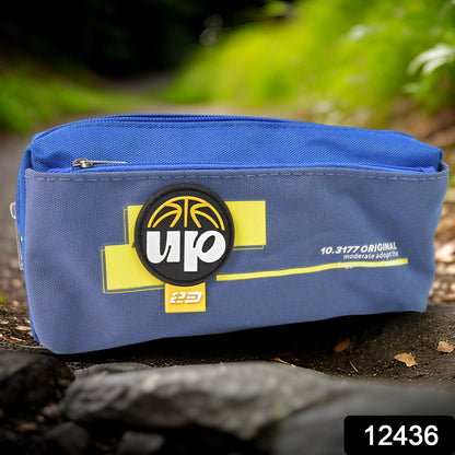 Pencil Pouch With Zipper (1 Pc  2 Compartment) Wukusy