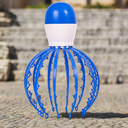 1712 Electric Octopus Claw Scalp Massager Stress Relief Therapeutic Head Scratcher (Battery Operated  Not Included Battery  Mix Color  1 Pc) Wukusy