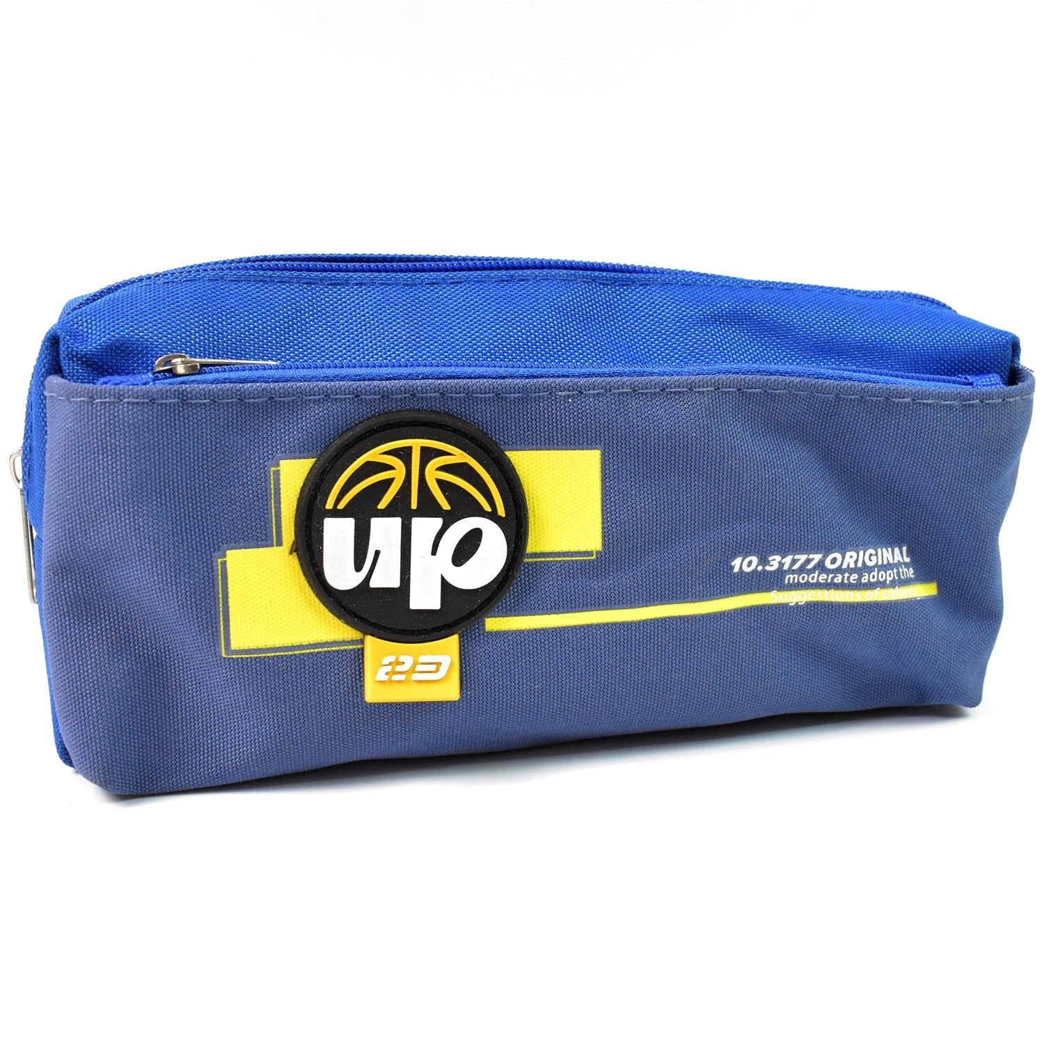 Pencil Pouch With Zipper (1 Pc  2 Compartment) Wukusy