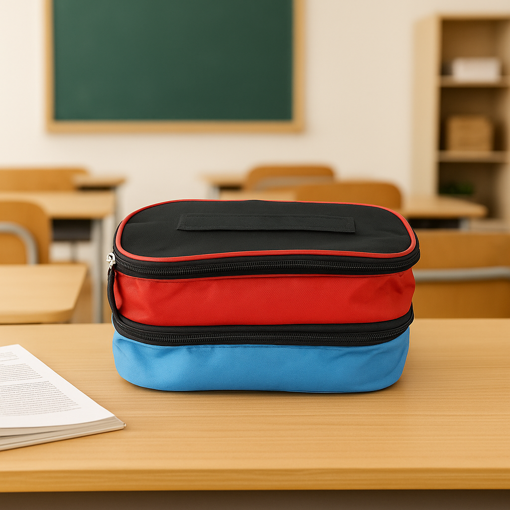 Premium Quality Insulated Lunch Box Bag (1 Pc) Wukusy