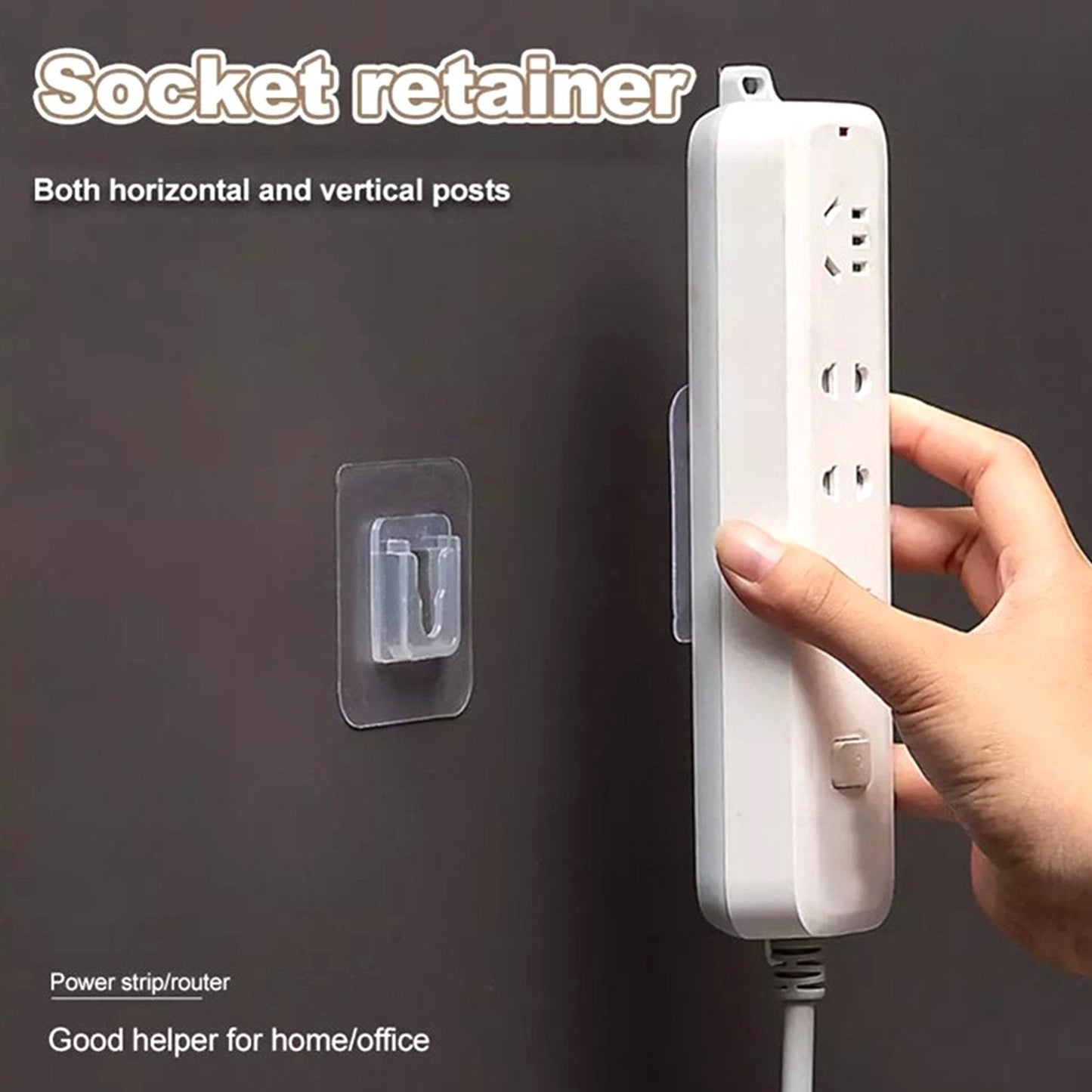 1742 Magic Adhesive Plastic Wall Hooks Heavy Duty Hooks (Pack Of 20) Wukusy