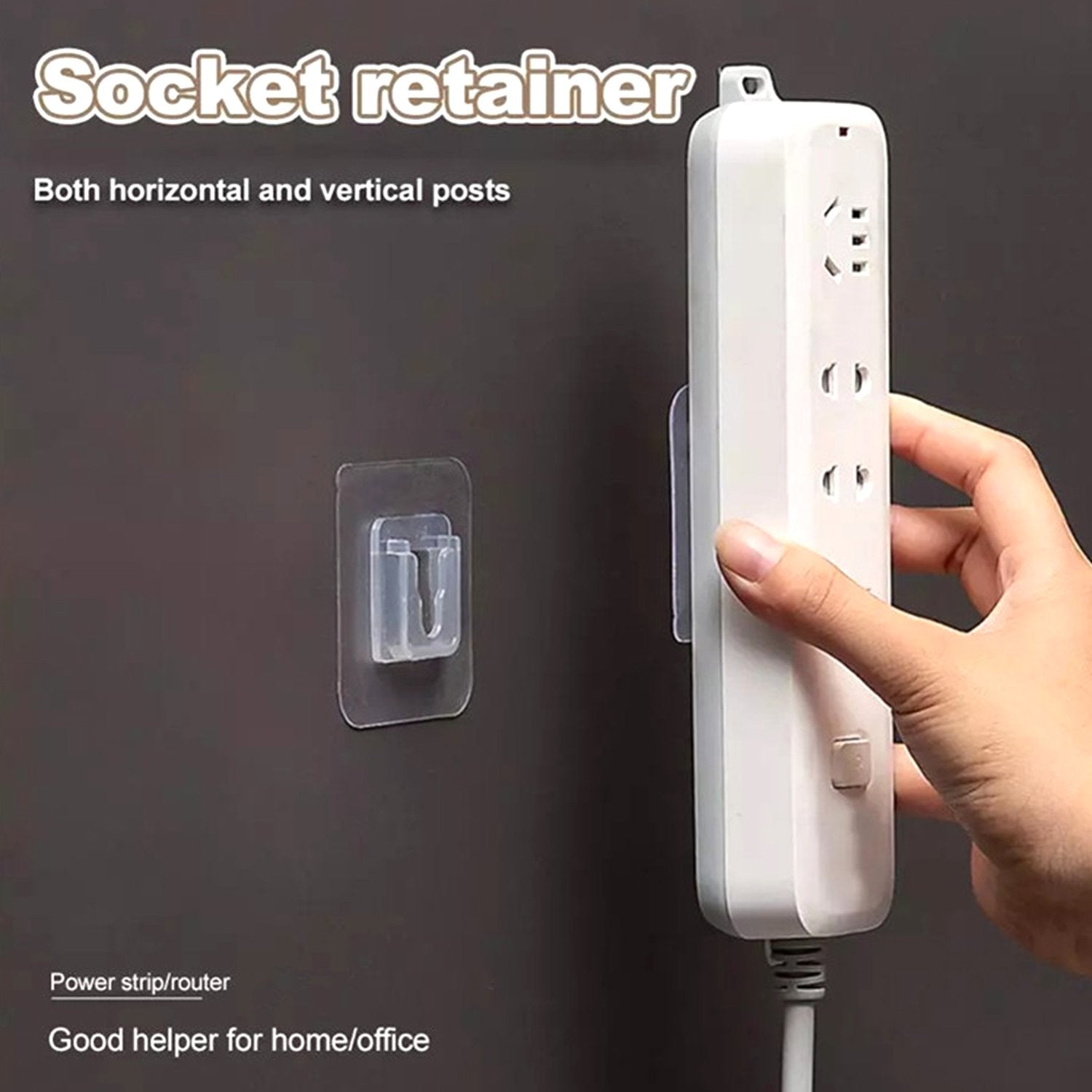 1742 Magic Adhesive Plastic Wall Hooks Heavy Duty Hooks (Pack Of 20) Wukusy