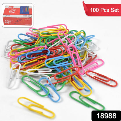 Metal U Shape Paper Pin  Clip 28 Mm (100 Pcs Set) Wukusy